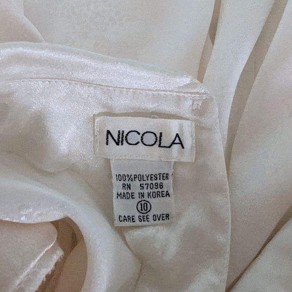 80s Vintage Shiny Blouse - Picture 6 of 6